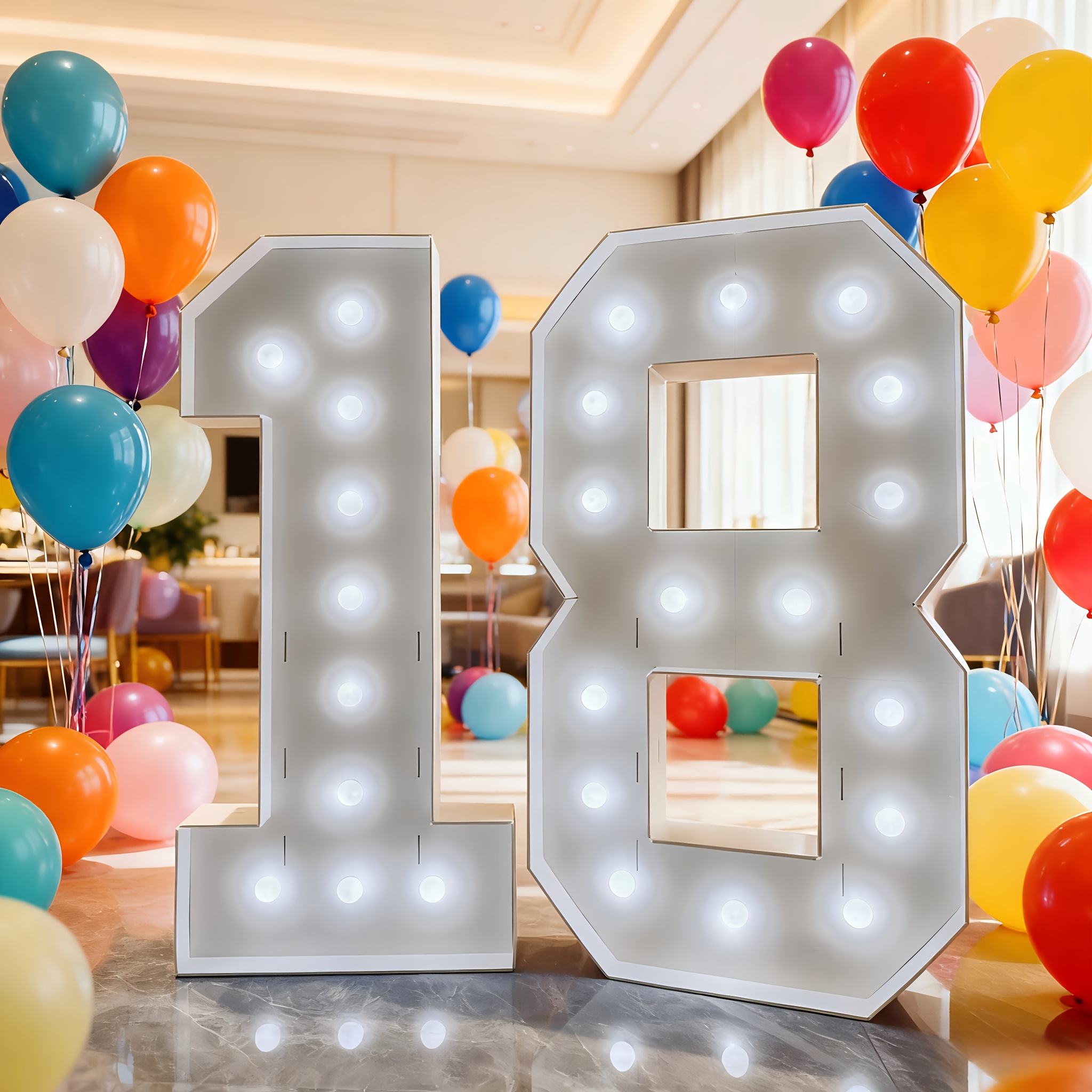 4-Foot Self-Illuminating LED N - Event & Party Supply Photos recension och pris