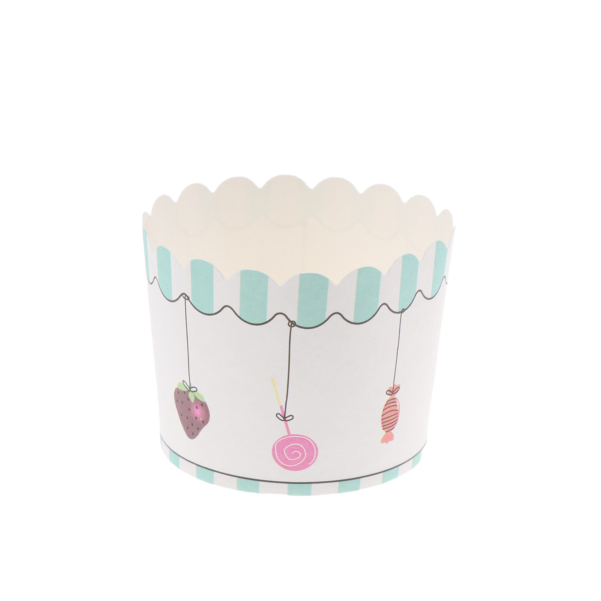 50Pcs Decorative Floral Patter - Plastic Cup 50Pcs recension och pris