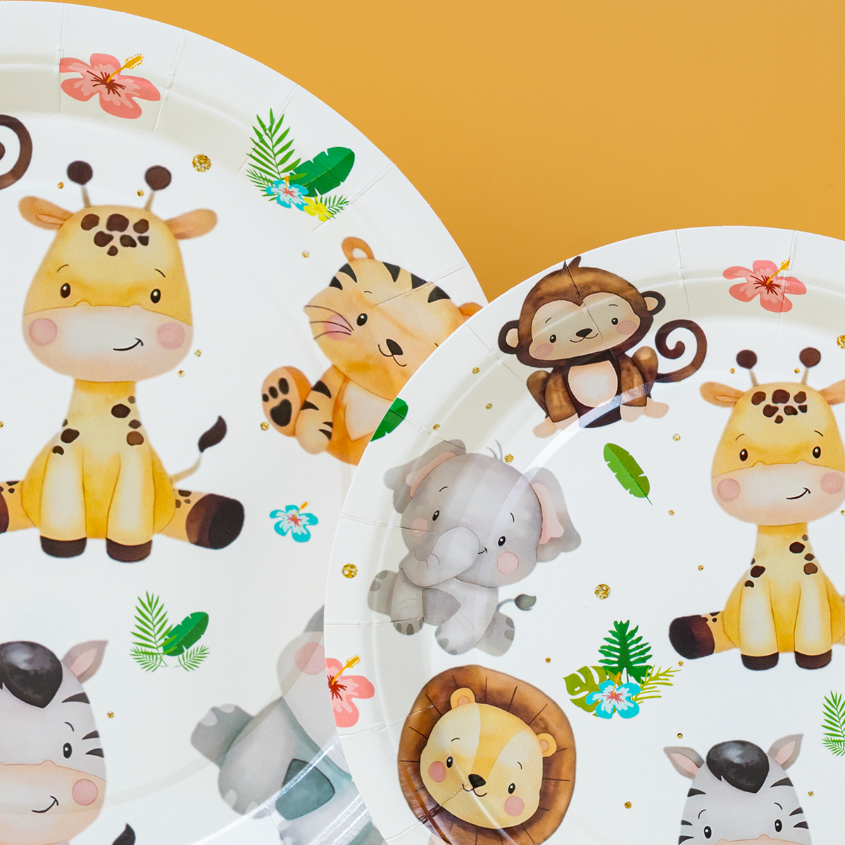 Jungle Safari Animal Disposabl - Event Supplies recension och pris