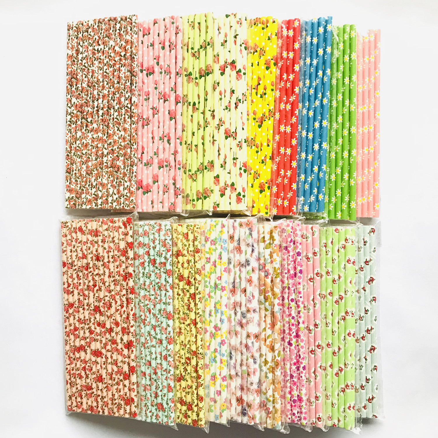 1000 Pcs Pick Your Colors Vint - Paper Straw Color recension och pris