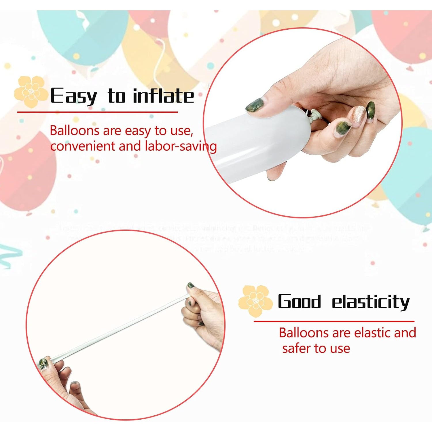 100pcs Thickening Long Balloon - Balloon Arch Kit recension och pris