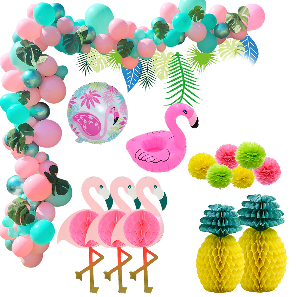 1set Hawaiian Party Decoration - Balloon Arch Kit recension och pris