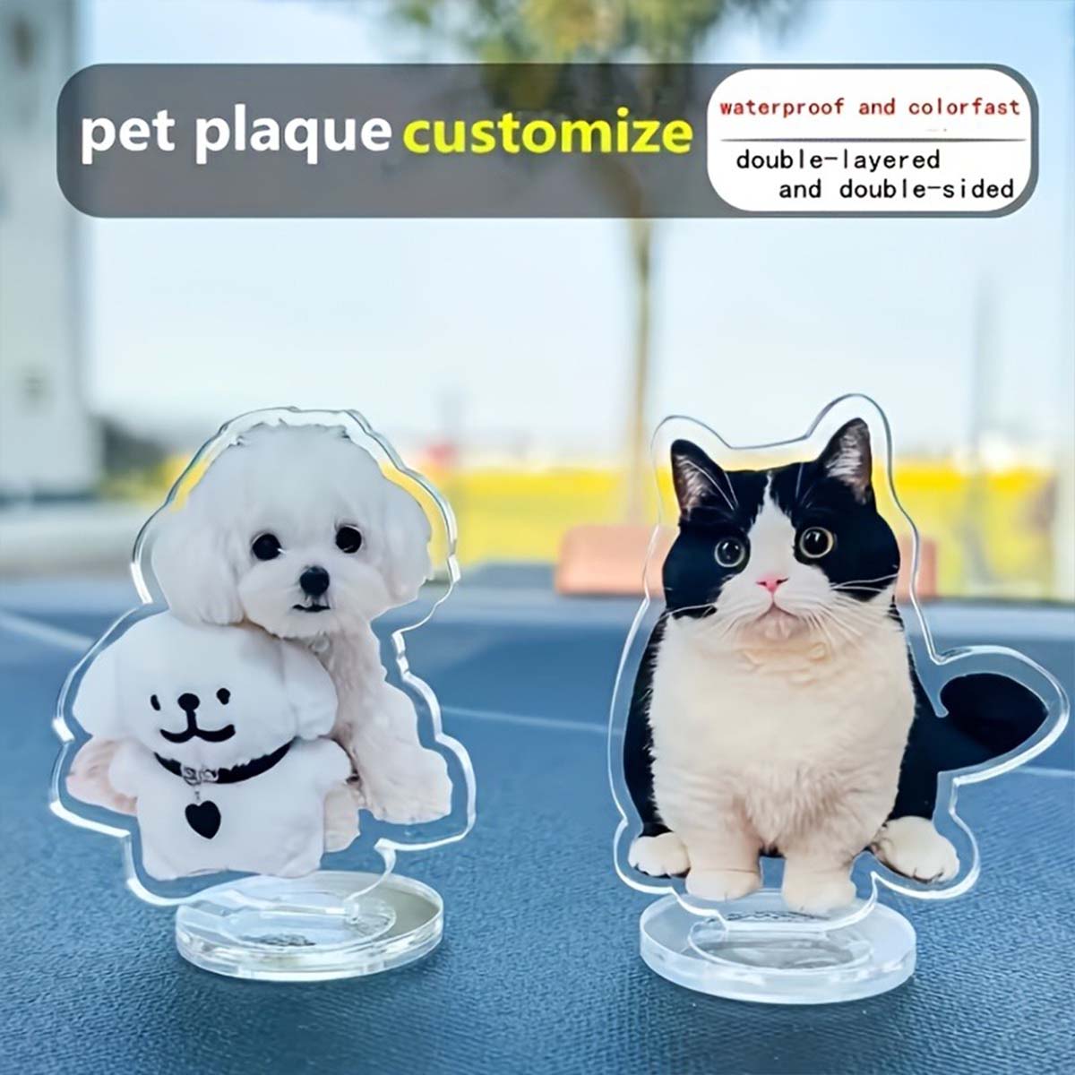 2D personalized acrylic photo  - Event Support recension och pris