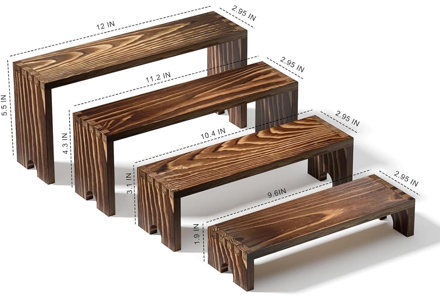 2 Tier Wooden Cupcake Stand Se - Cupcake Stand Tier recension och pris