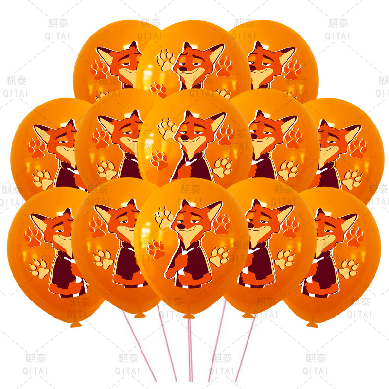 New Zootopia Balloons Wild Ani - Event Supplies recension och pris