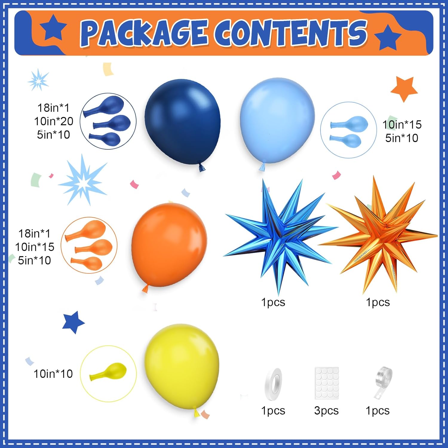 Fantasy Balloon Arch Kit, Oran - Balloon Arch Kit recension och pris