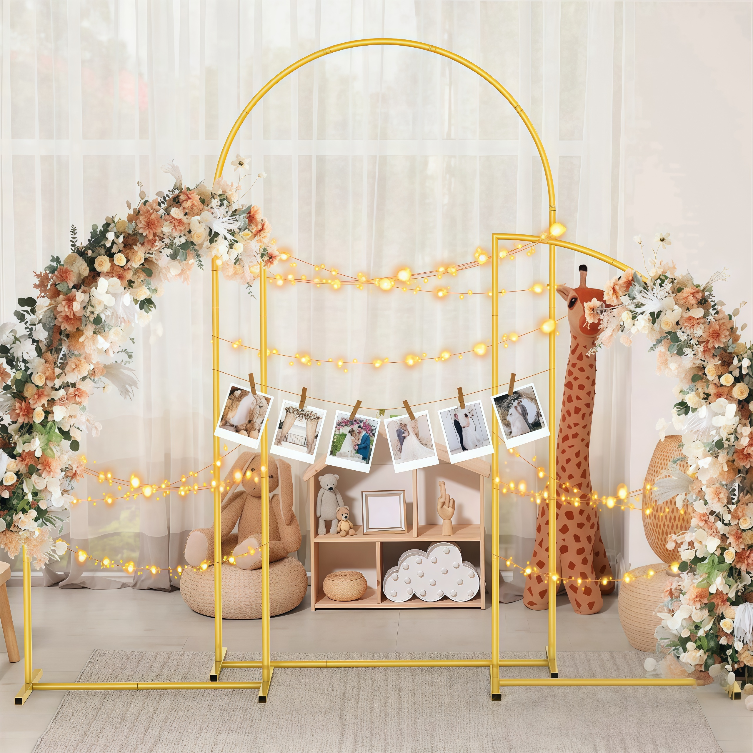 Crown Metal Arch Stand,3pcs Se - Balloon Arch Kit recension och pris