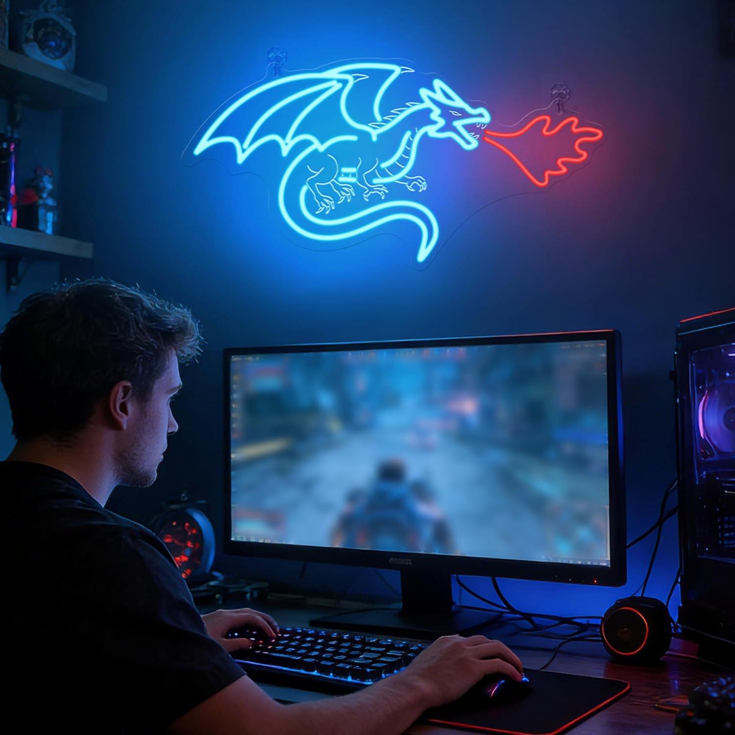 Dragon Neon Sign LED Dimmable  - Neon Sign Party recension och pris
