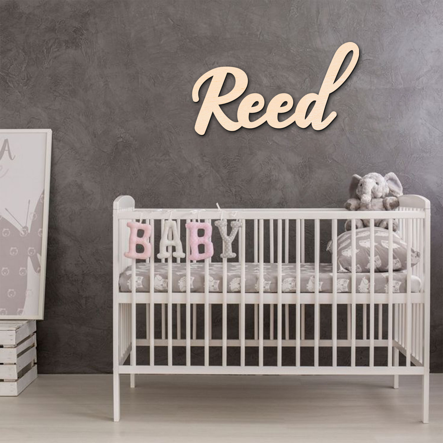 1pc Personalized Wooden Name S - Eve Party recension och pris