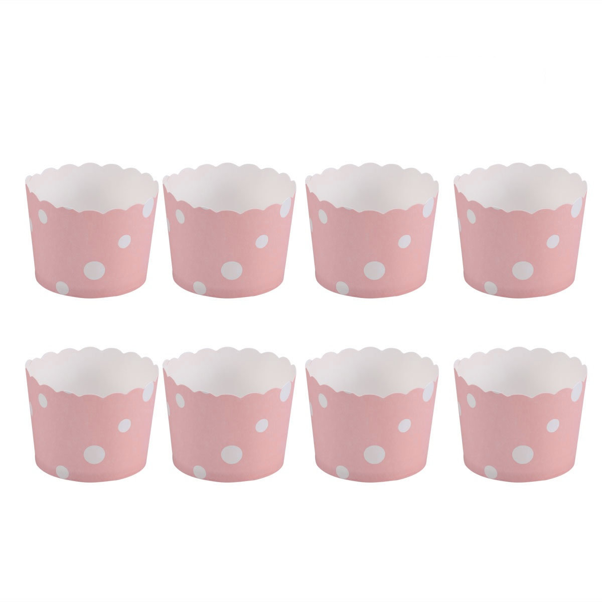 50Pcs Cupcake Liners Paper Bak - Plastic Cup 50Pcs recension och pris