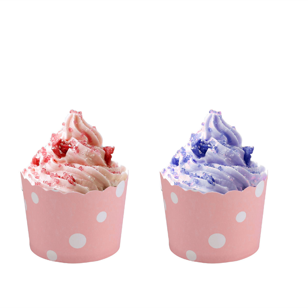 50Pcs Cupcake Liners Paper Bak - Plastic Cup 50Pcs recension och pris
