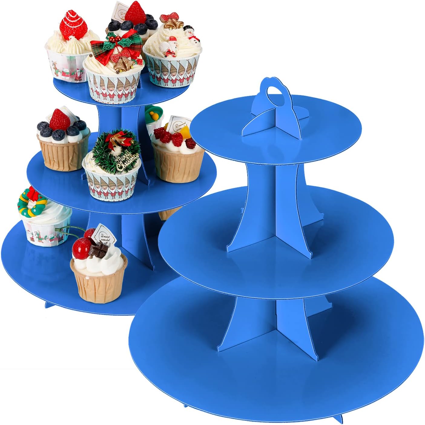 3-Tier Cupcake Stand, 2Pcs, St - Cupcake Stand Tier recension och pris