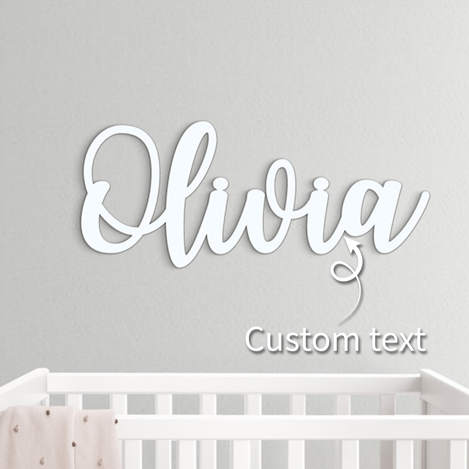 1pc Custom Wooden Name Sign,Cu - Eve Party recension och pris