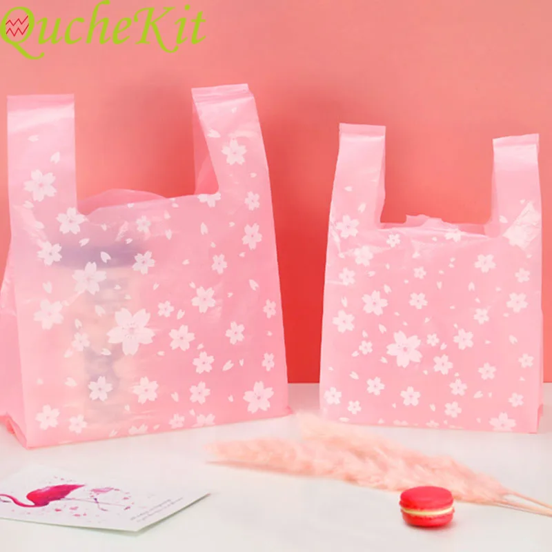 50pcs Pink Cherry Plastic Gift - Event Party Shop recension och pris
