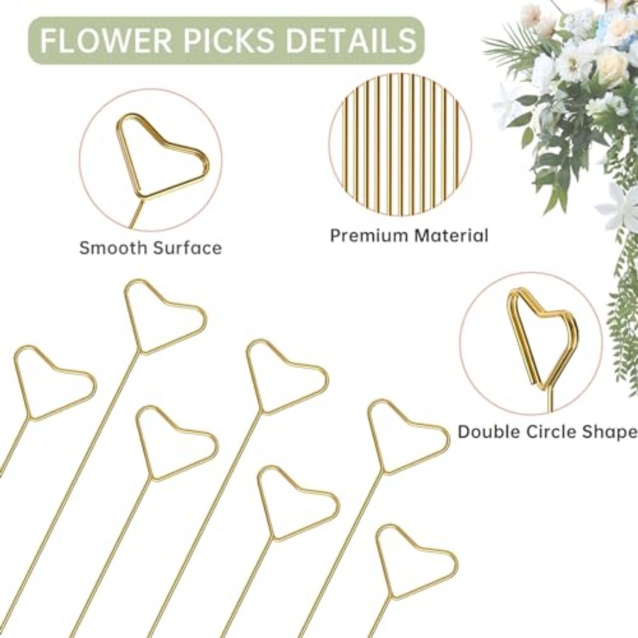 40 Packs Floral Card Holder Pi - Centerpiece Stick recension och pris