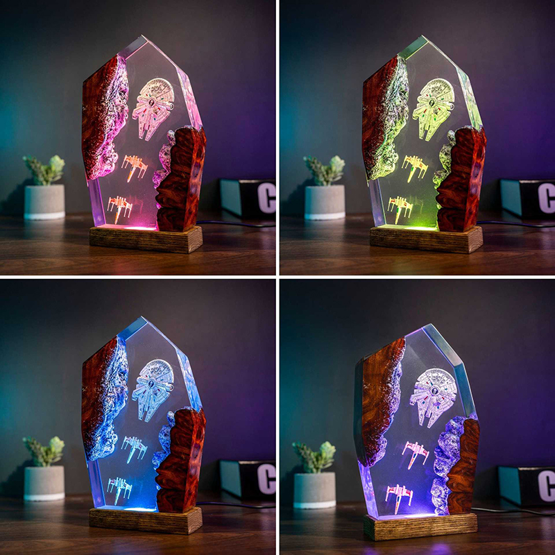 Table Resin Lamp Universe War  - Eve Party recension och pris