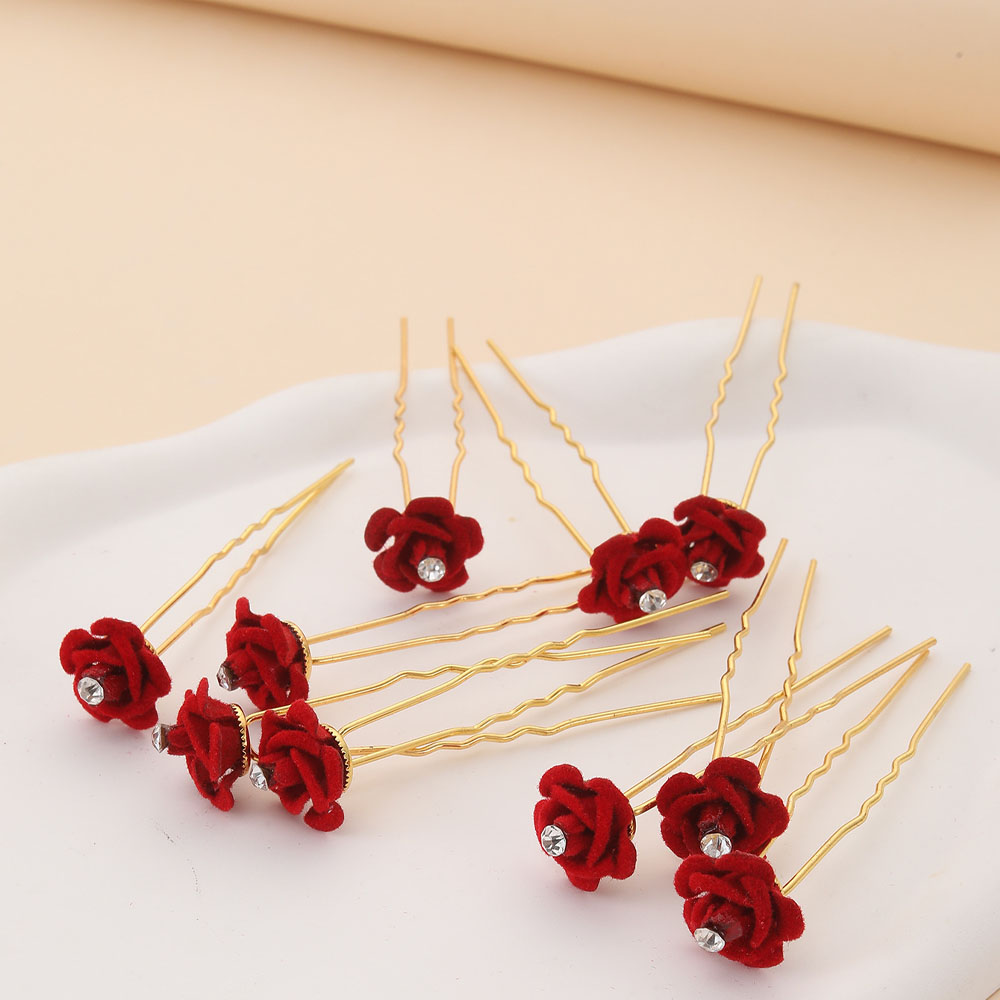 10Pcs Rose Hair Accessories We - Event Suppliers recension och pris