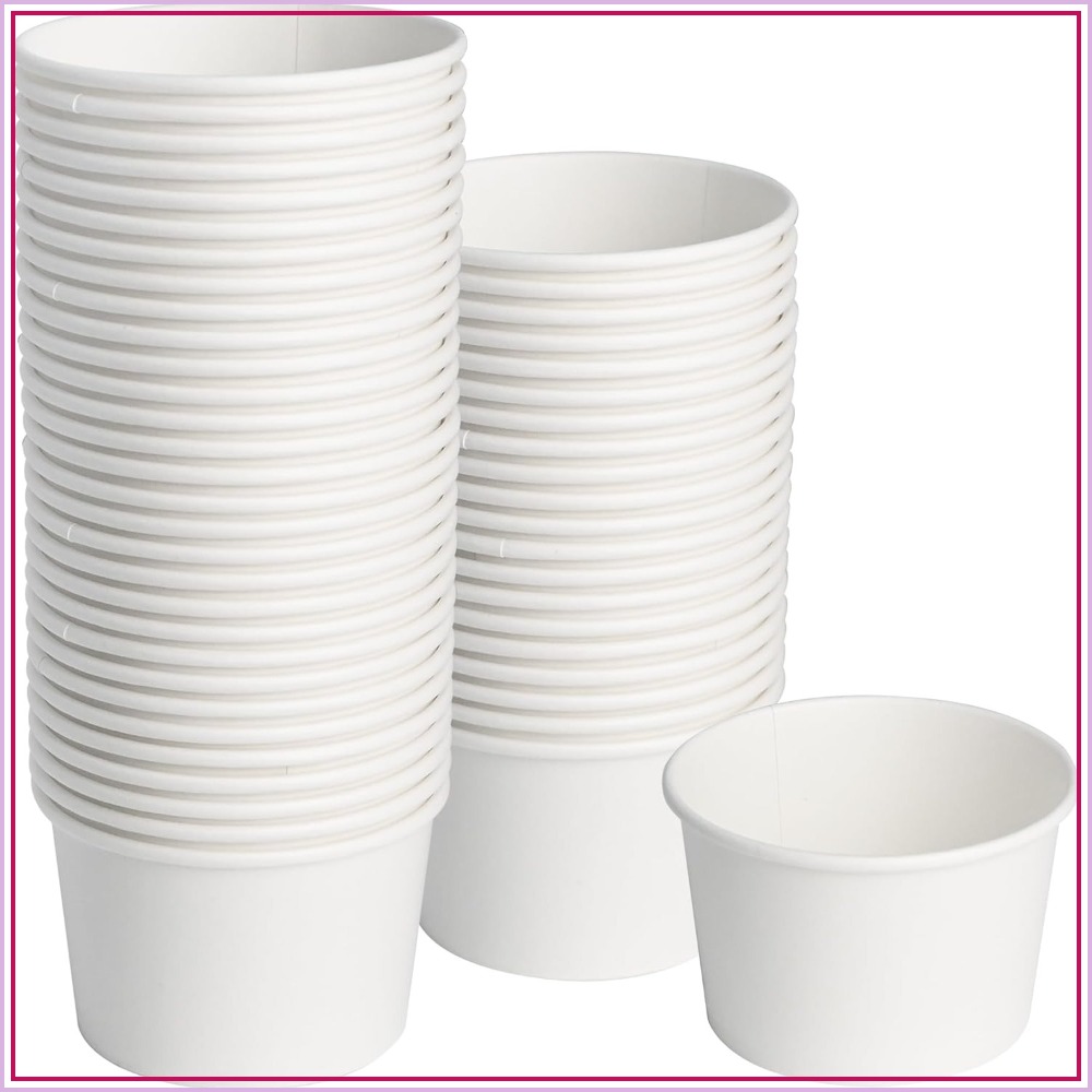 50pcs 8oz Disposable Paper Cup - Plastic Cup 50Pcs recension och pris
