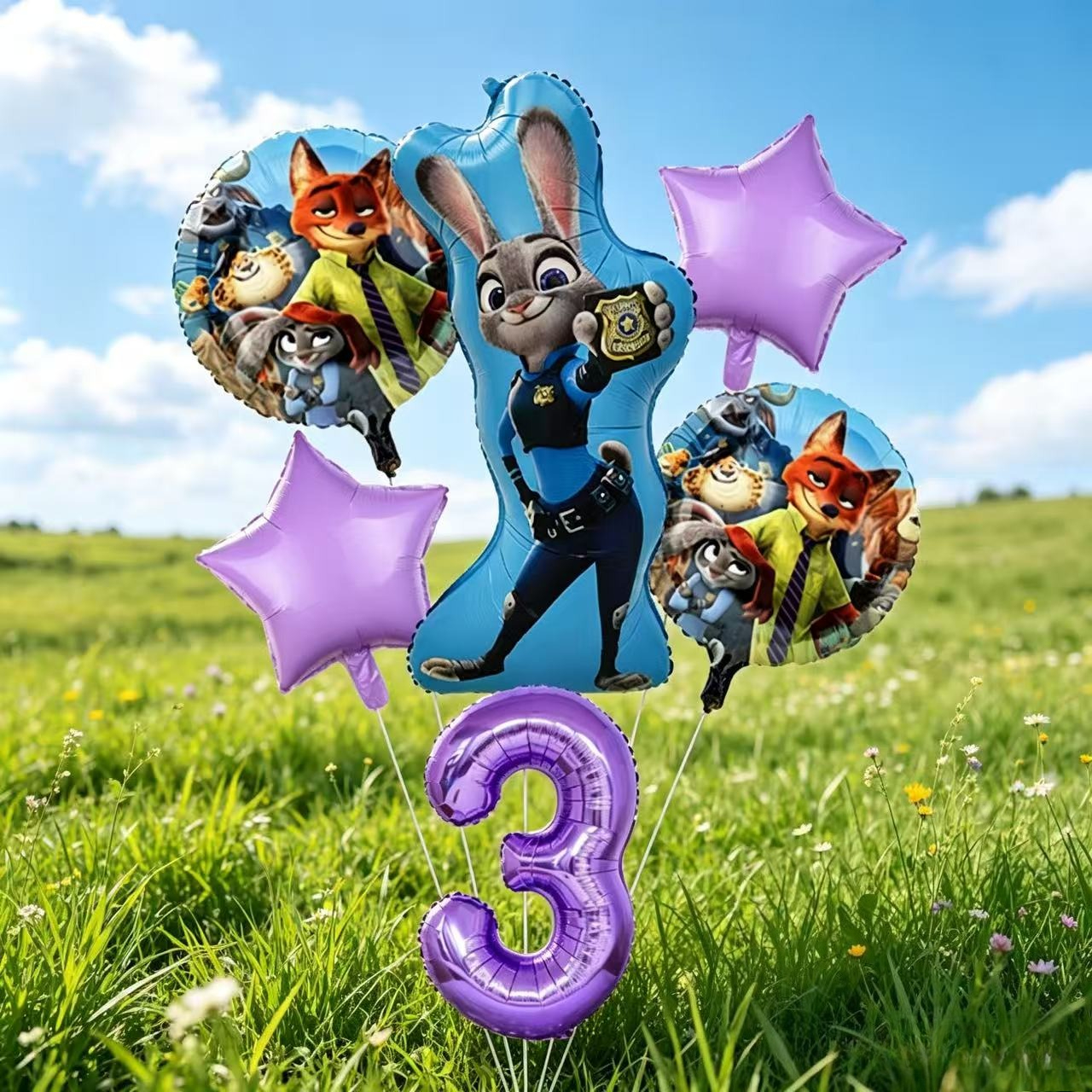 Zootopia Animal Cartoon Balloo - Balloon Arch Kit recension och pris