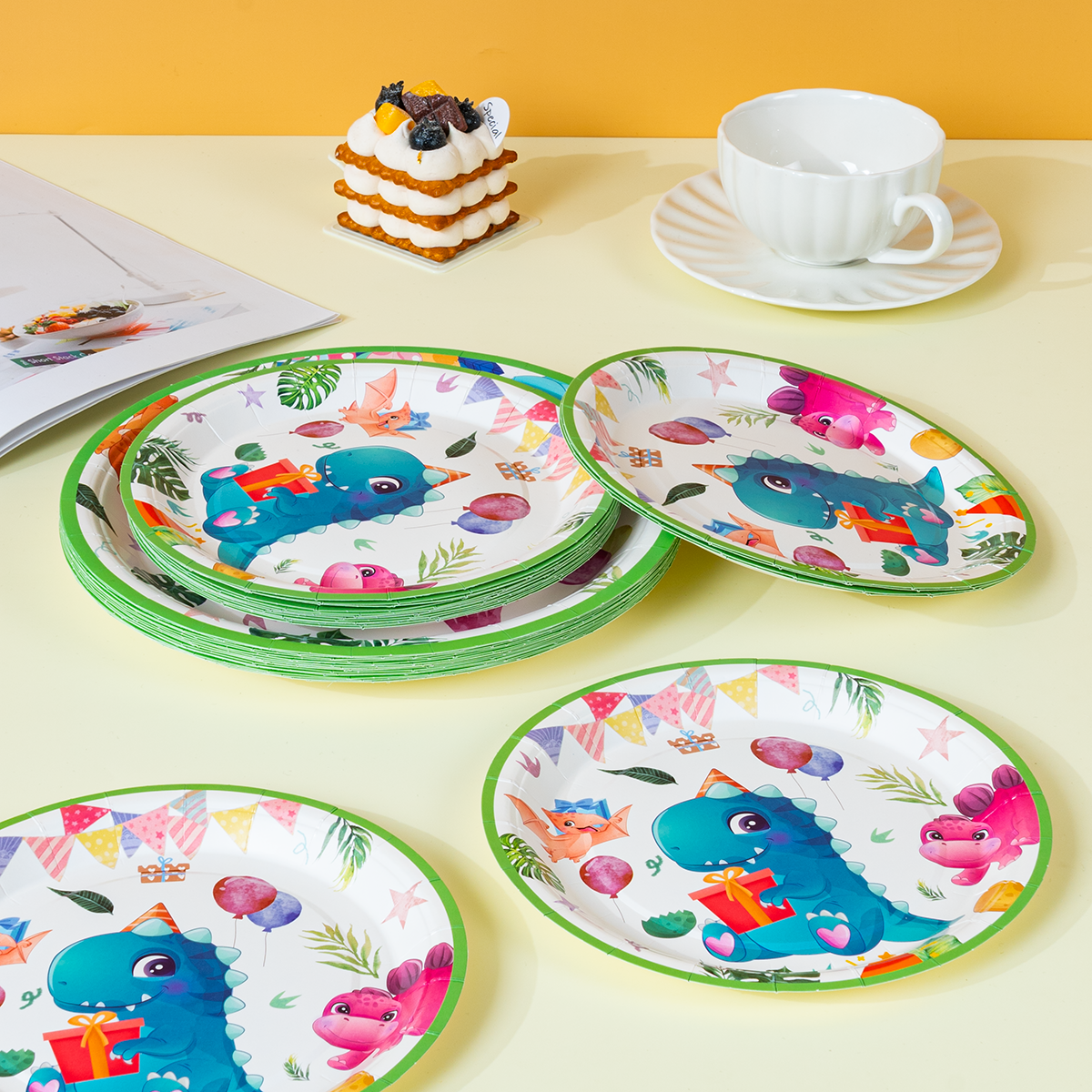 10/25/50Pcs Cute Party Dinosau - Event Supplies recension och pris