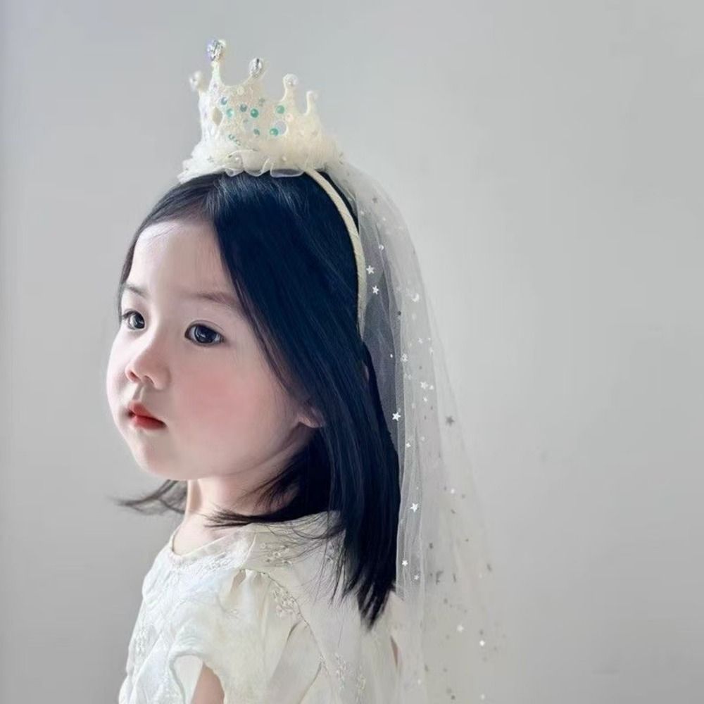 Sparkly Princess Crown Veil He - Glitter Tablecloth recension och pris
