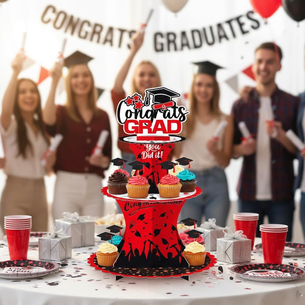 Homiva Store Graduation Cupcak - Cupcake Stand Tier recension och pris