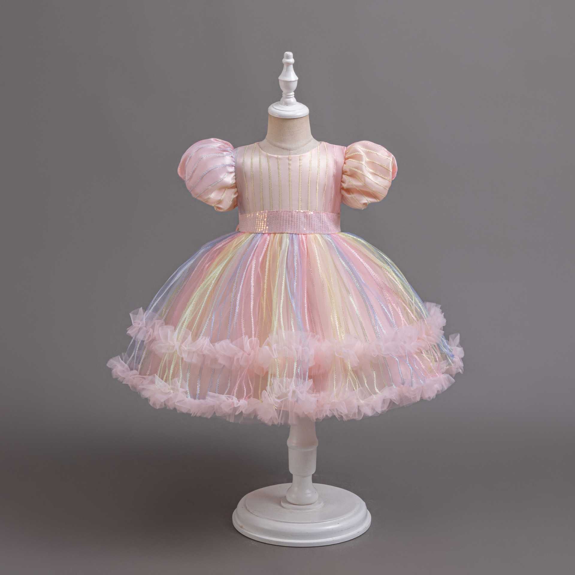 New Kids Dress Ball Gown Child - Glitter Tablecloth recension och pris