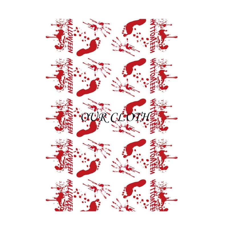 Halloween Tablecloths Bloody H - Table Cloth Disposable recension och pris