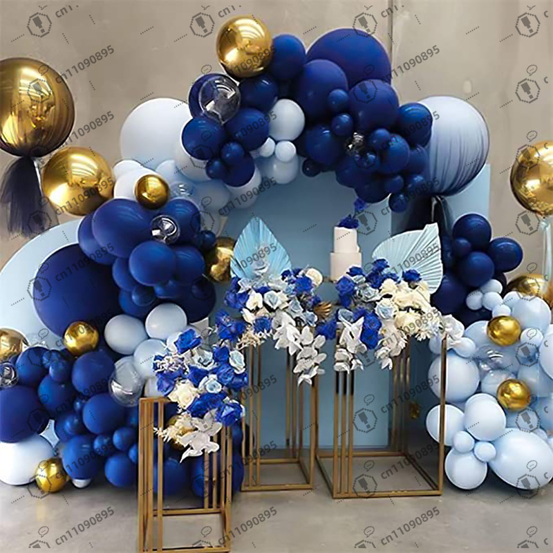Macaron Blue Balloon Wedding B - Balloon Arch Kit recension och pris