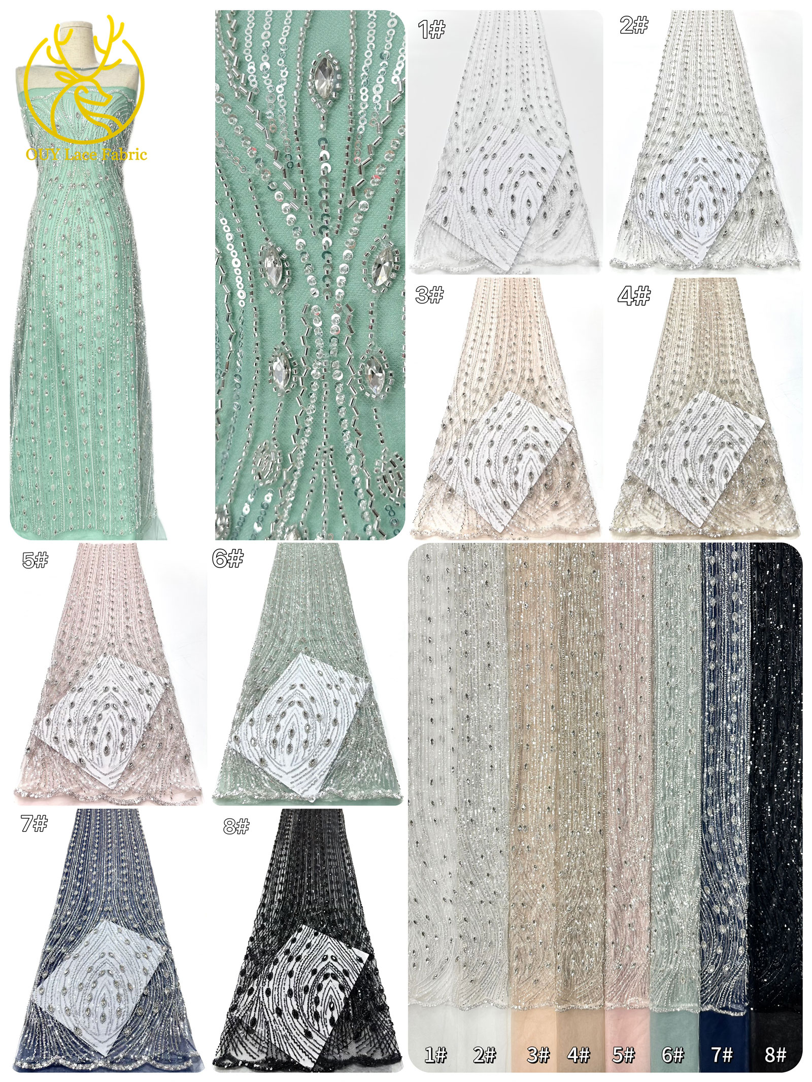 Luxurious Nigerian Diamond Lac - Glitter Tablecloth recension och pris