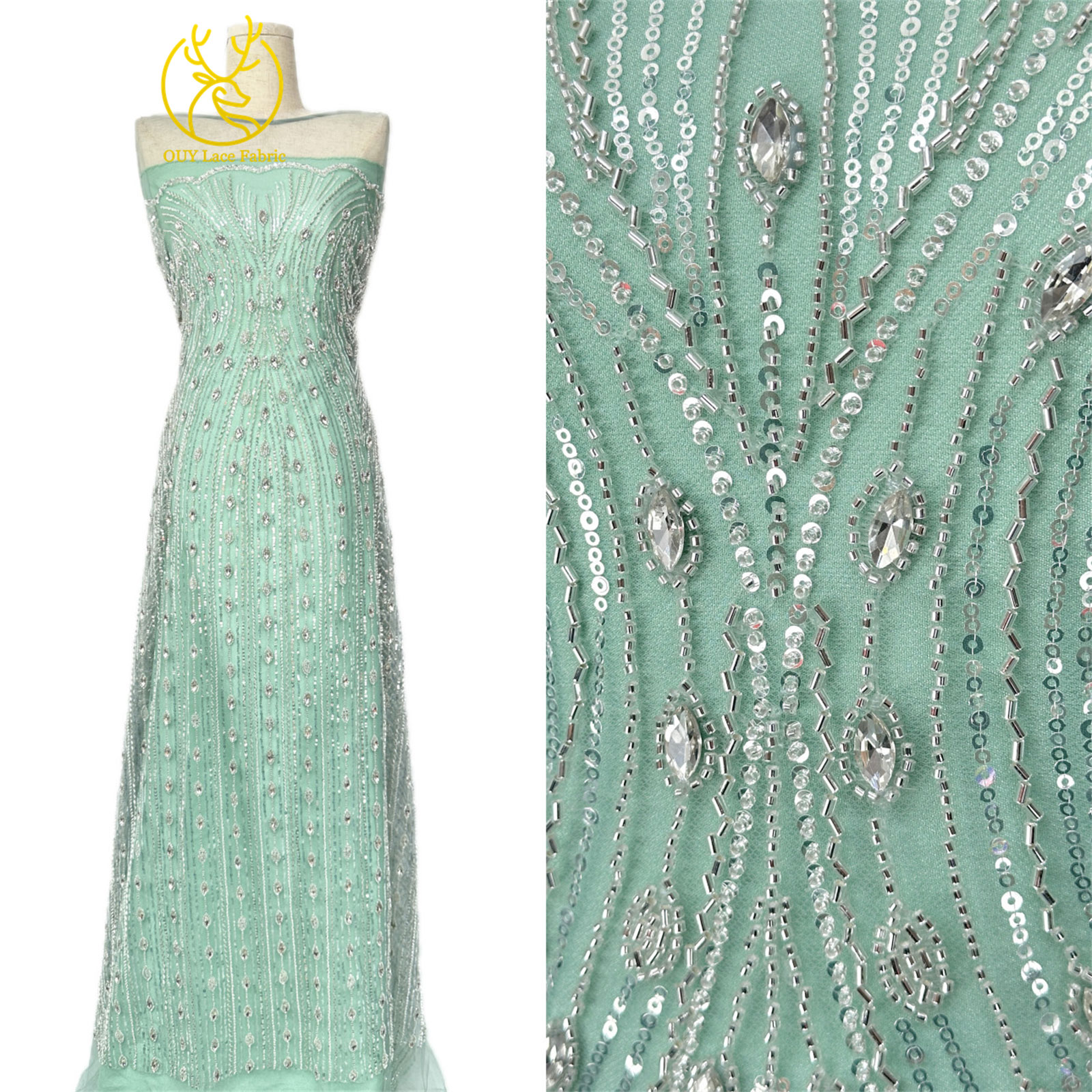 Luxurious Nigerian Diamond Lac - Glitter Tablecloth recension och pris