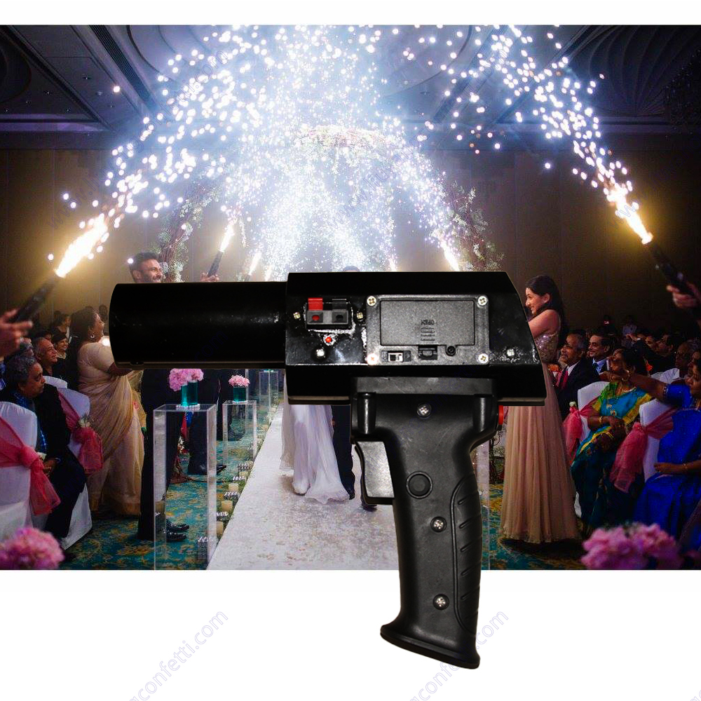 Cold Pyro Gun Hand Held Shoote - Confetti Cannon Tube recension och pris