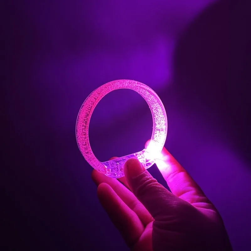 5/8/10pcs LED Glow Bangle Brac - Cotton Candy Cone recension och pris