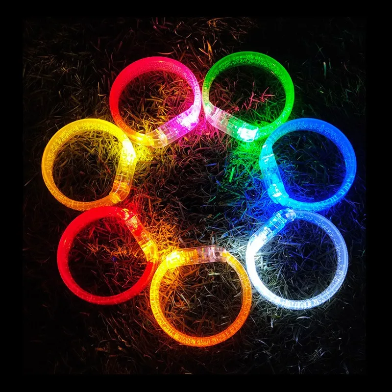 5/8/10pcs LED Glow Bangle Brac - Cotton Candy Cone recension och pris