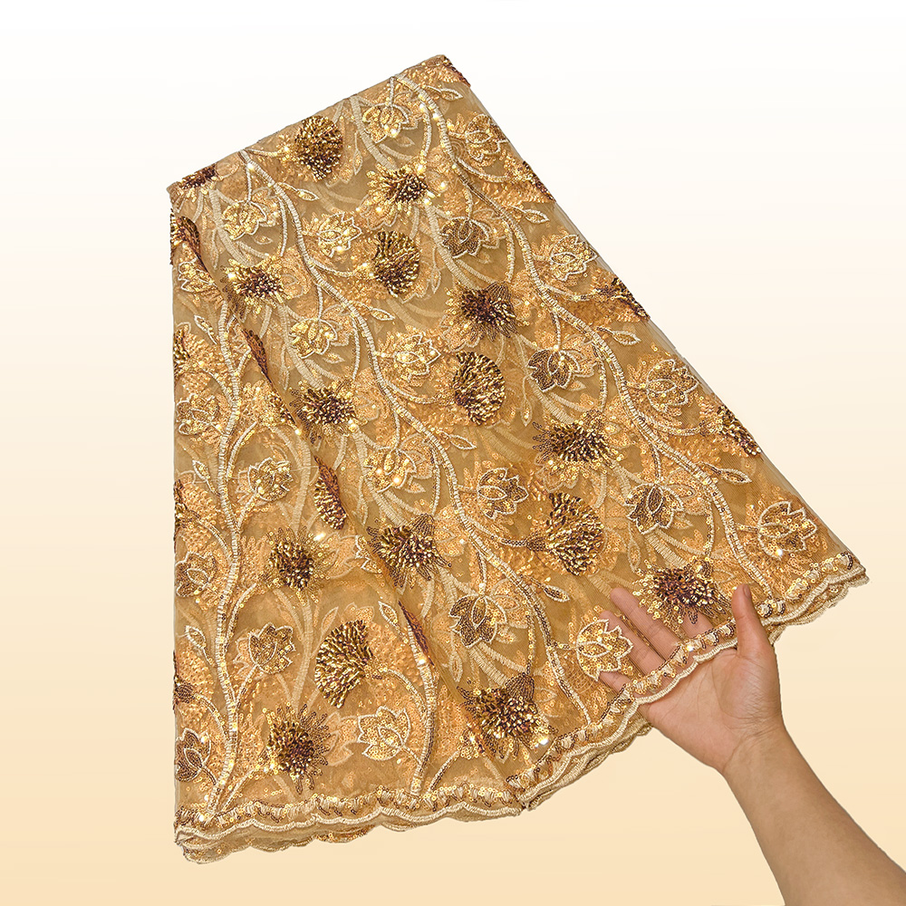 LACE French Lace Fabrics 5 Yar - Glitter Tablecloth recension och pris